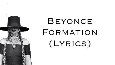 i beyonce formation lyrics